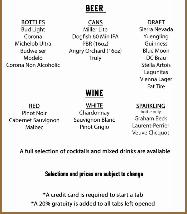Drinks