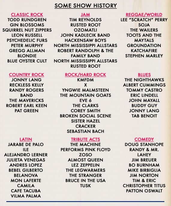Show history